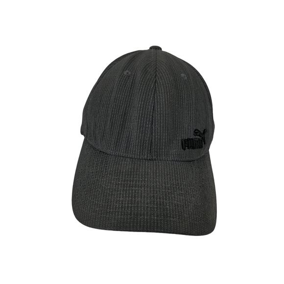 Puma FlexFit Hat Gray Embroidered Logo Size L/XL Some Stains - Picture 1 of 11